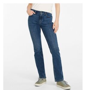 Women's BeanFlex® Jeans Mid-Rise Straight-Leg Favorite Fit 4